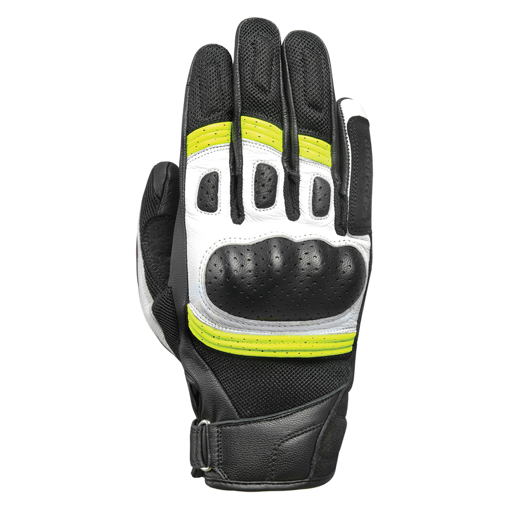 Oxford Oxford Glove RP-6S Glove Black White & Fluo